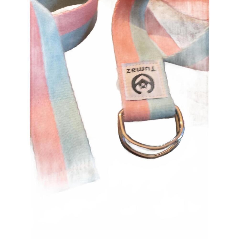Tumaz Adjustable Colorful Yoga Strap - Durable and Stylish - Picture 4 of 4